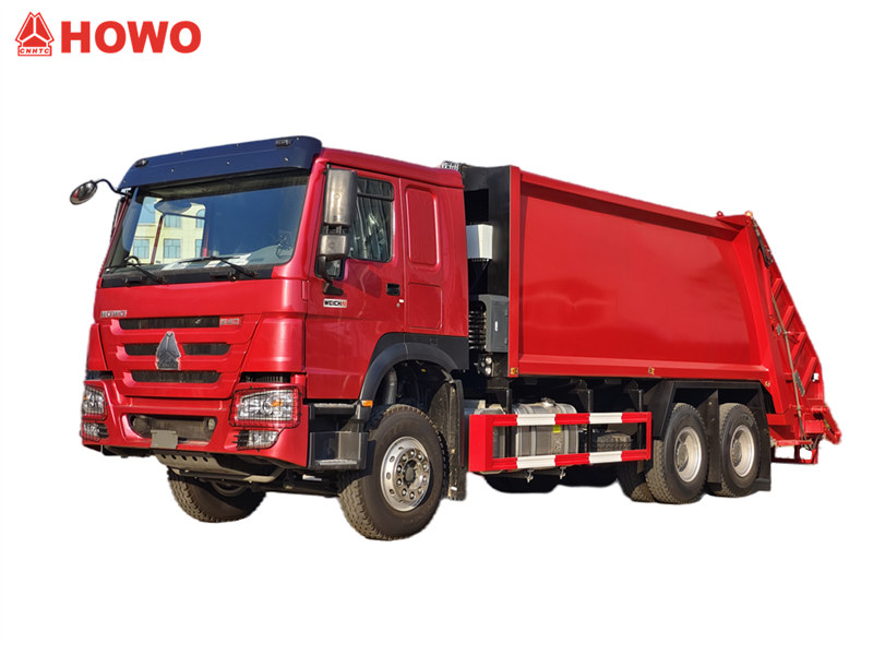 HOWO 20cbm rear loader truck