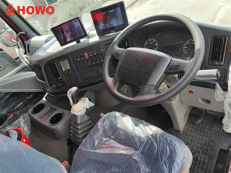 HOWO sweeper truck with right hand drive model
