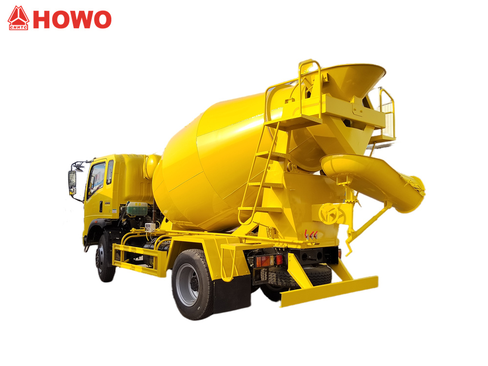 HOWO 5 cubic meter concrete mixer truck