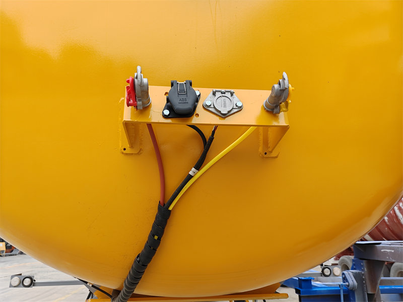 Heavy Duty 3 Axle 50000L LPG Tank Trailer