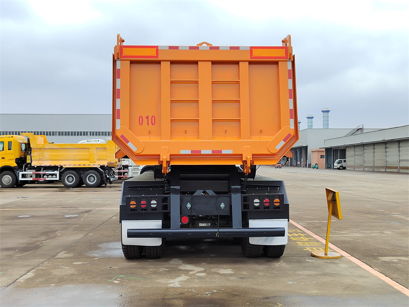 Heavy Duty 4 Axles Tipper Semi Trailer