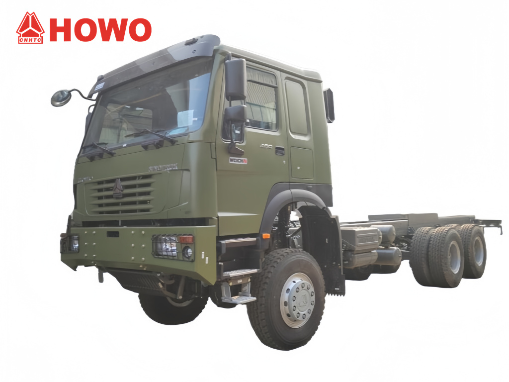 HOWO 6x6 Driving Cab Chassis Truck
