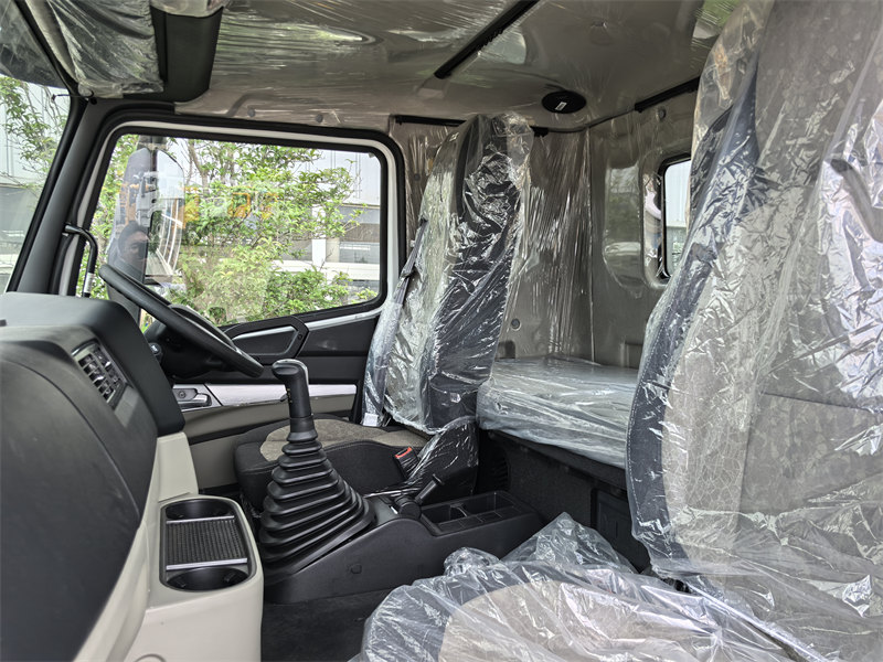 HOWO dumper truck with crane for sale