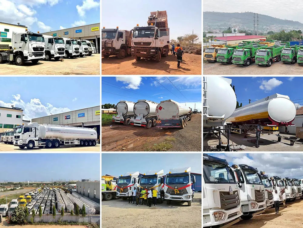 HOWO trucks for after sale service