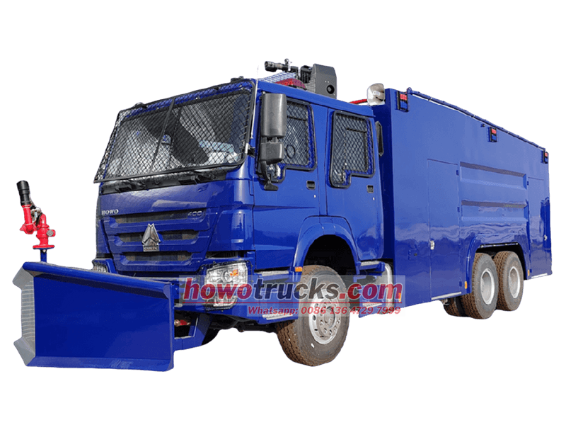 Howo 6x6 military truck