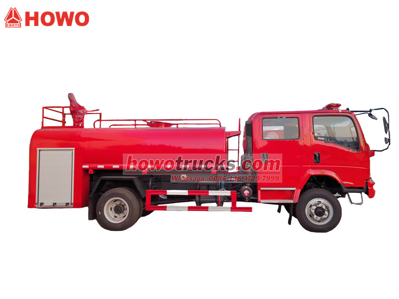 HOWO 4x4  fire fighting truck