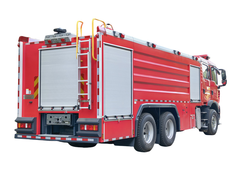 HOWO 6×4 foam tender fire truck
