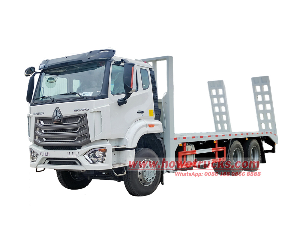 HOWO NX371 self loader truck