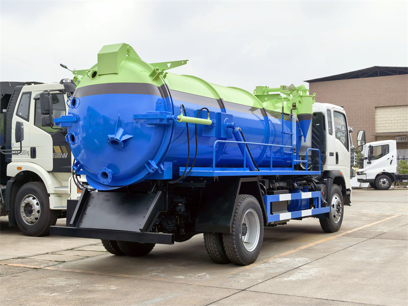 Howo light sewage tank truck