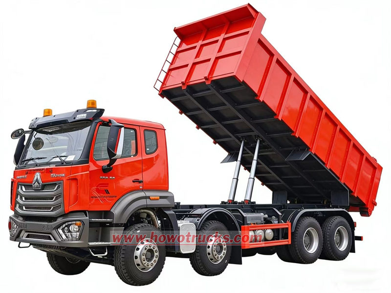 howo hook loader truck supplier