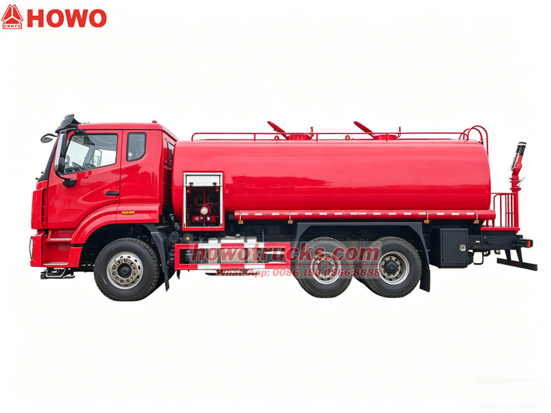 Howo fire water tank truck 