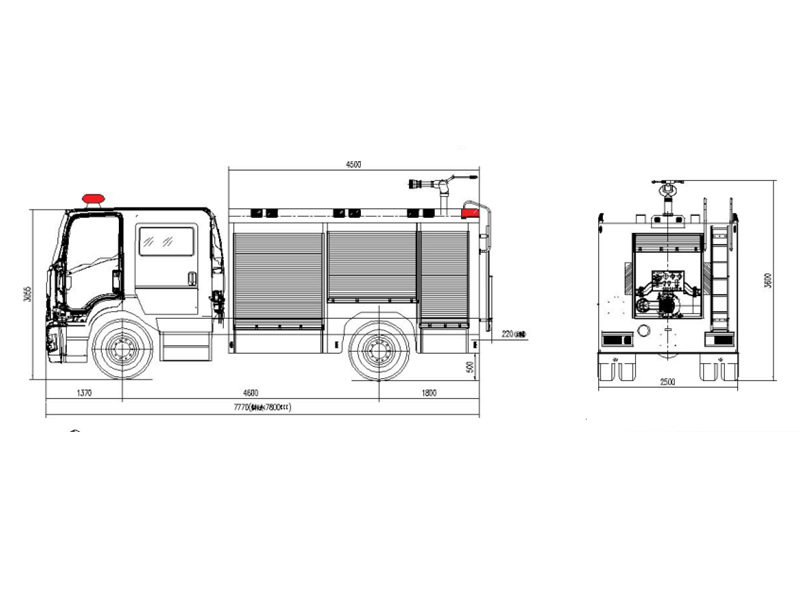 HOWO fire foam tanker truck HOWO fire foam tanker truck