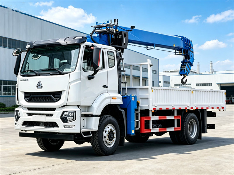 HOWO 4x2 10 tons boom crane truck HOWO 4x2 10 tons boom crane truck